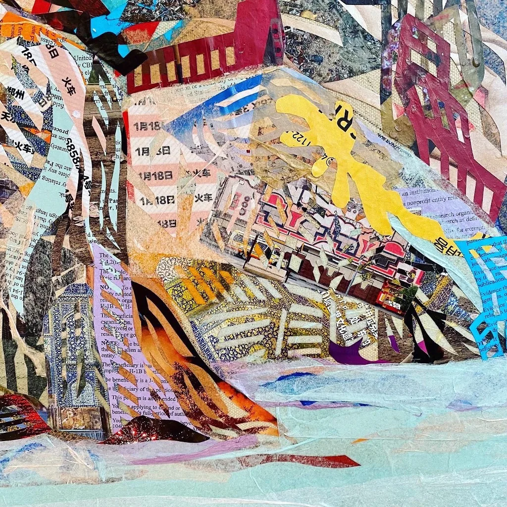 A Far Glance — detail 1